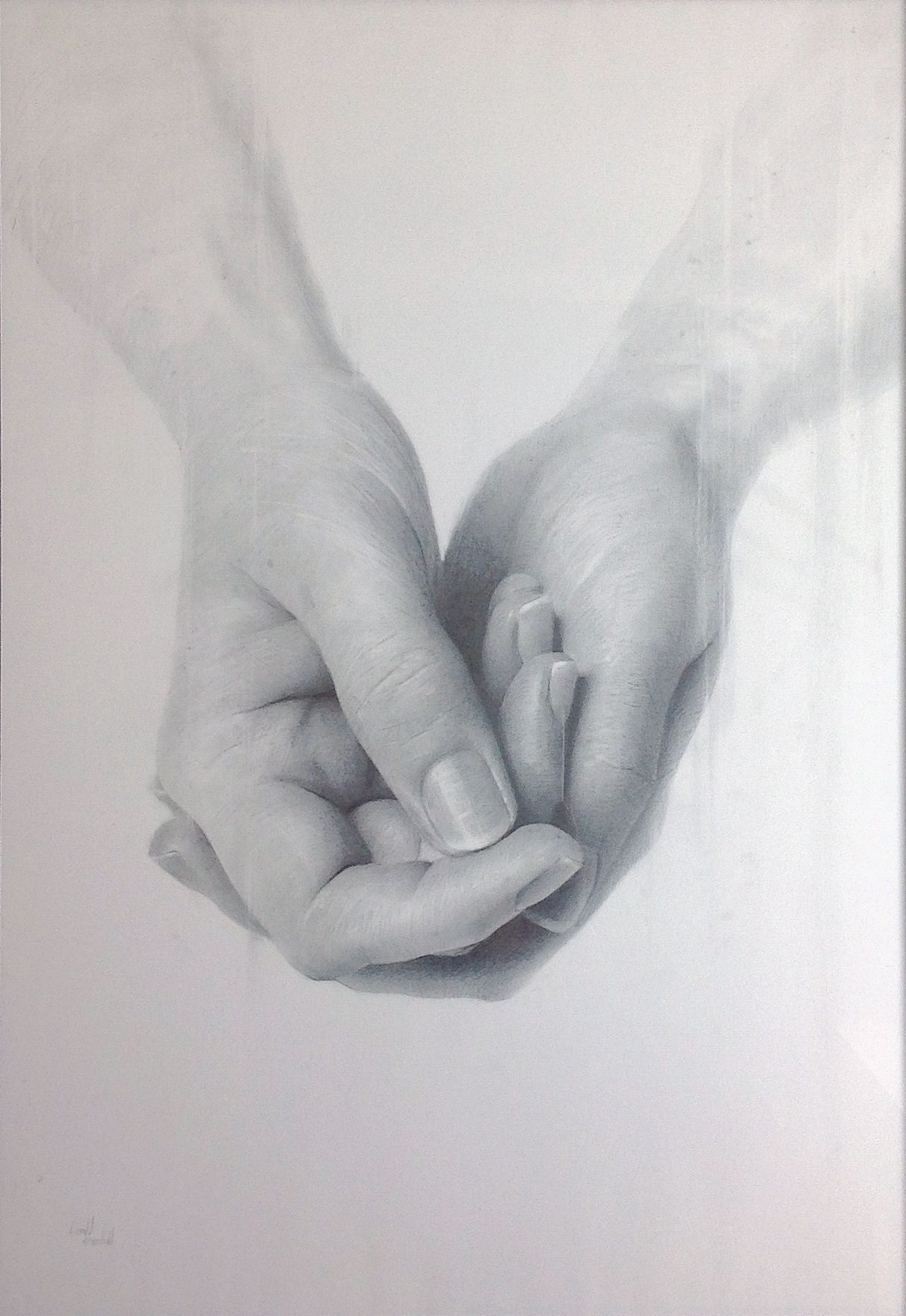 'Hand Study #1' by artist Donald Macdonald